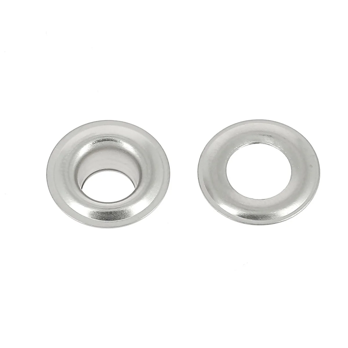 Lot de 10 œillets à rouler en laiton avec rondelles - Image 4