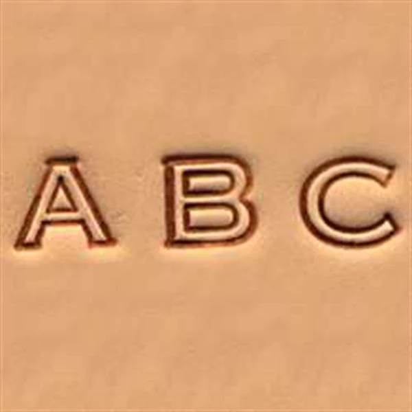 Jeu des 26 lettres de l'alphabet à frapper - Lettres évidées - 0,63 cm - 4909-00 - Image 3