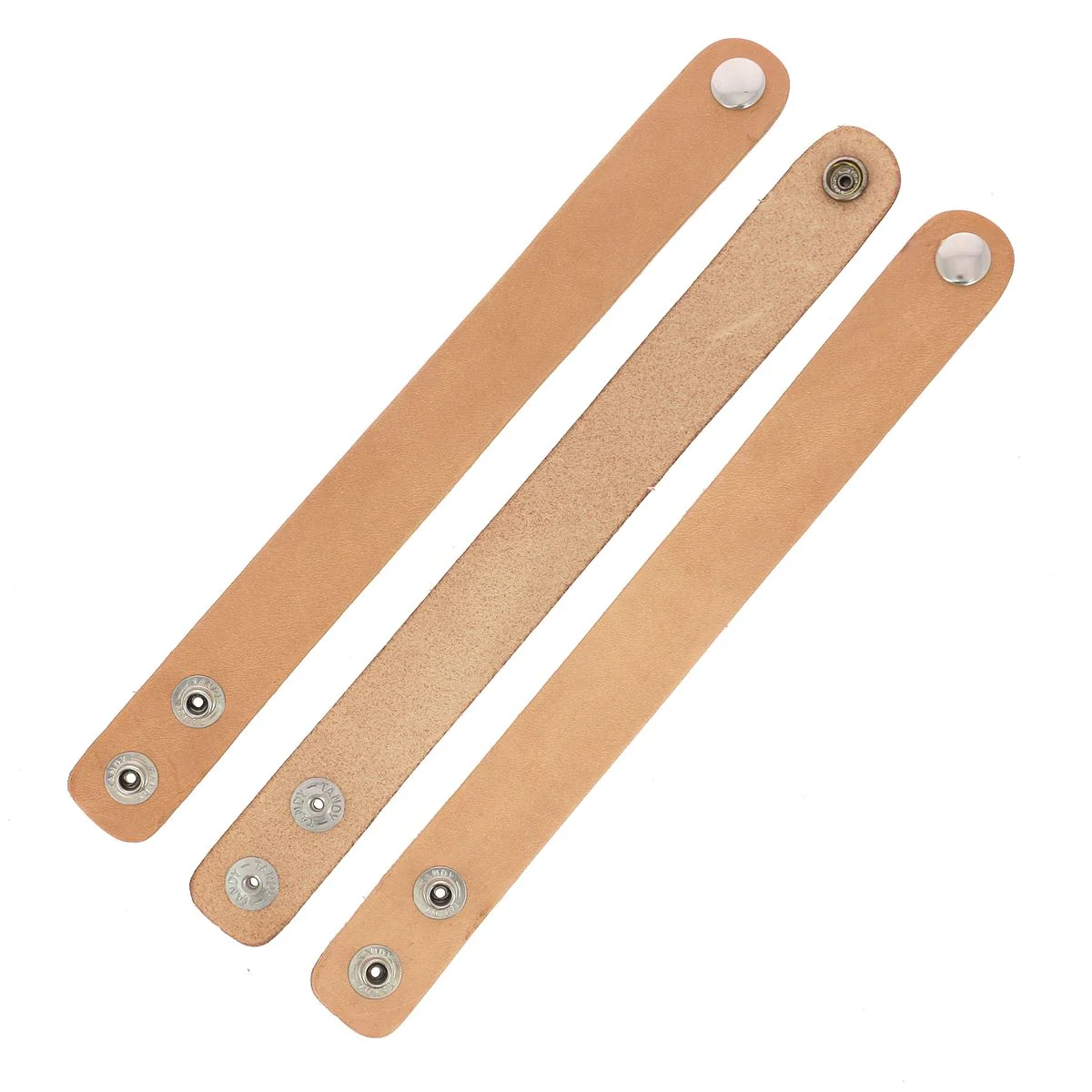 Kit pour 3 bracelets en cuir de 23,5 x 2,5 cm - Tandy Leather - 44173-03