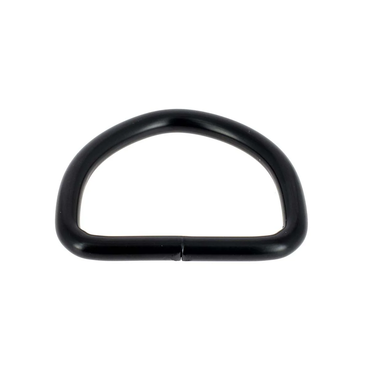 Anneau demi rond soudé en acier - NOIR MAT - Image 6