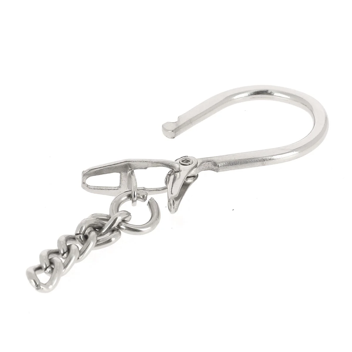 Anneau de porte-clés avec fermoir et chaîne - Image 3