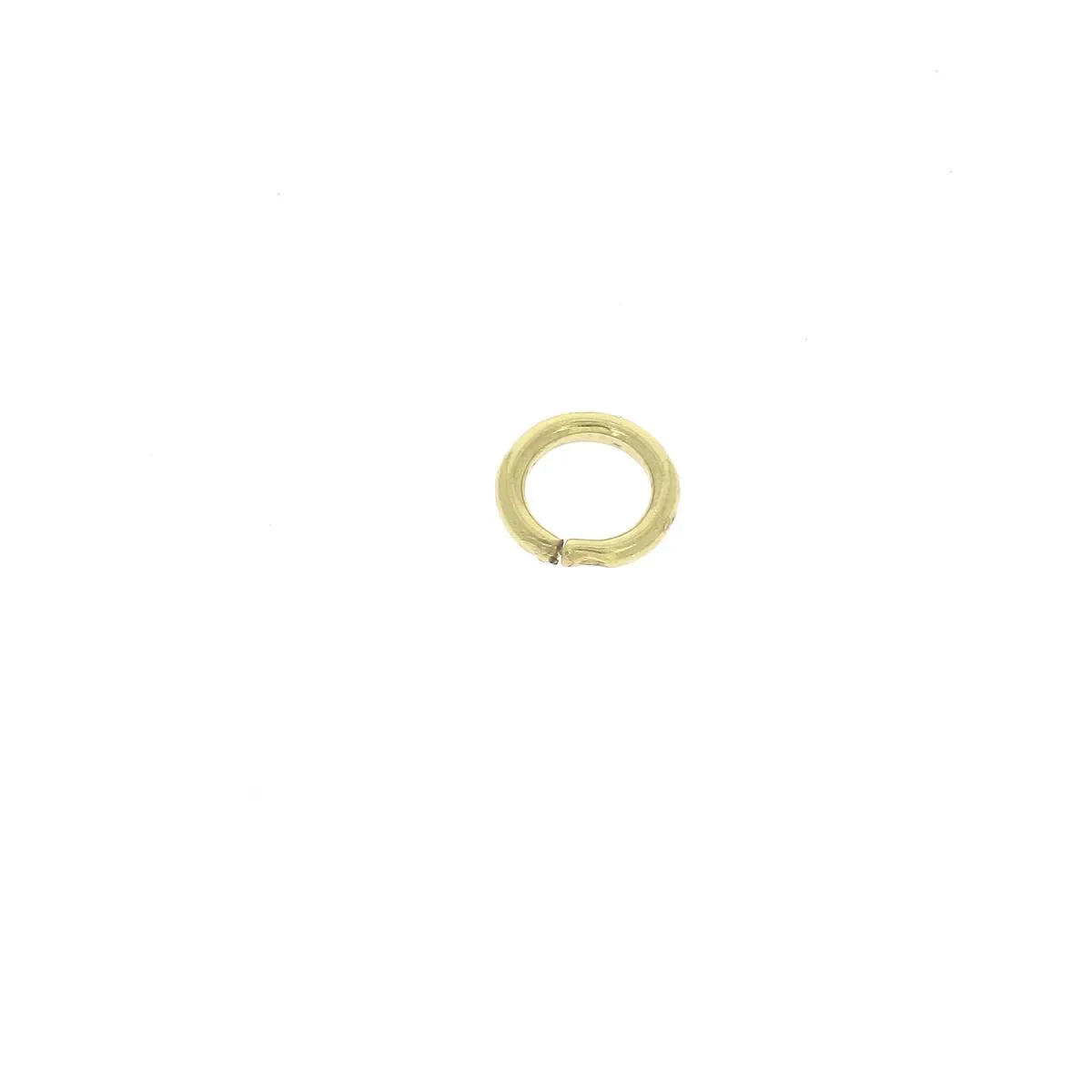 Anneau rond en acier - LAITON