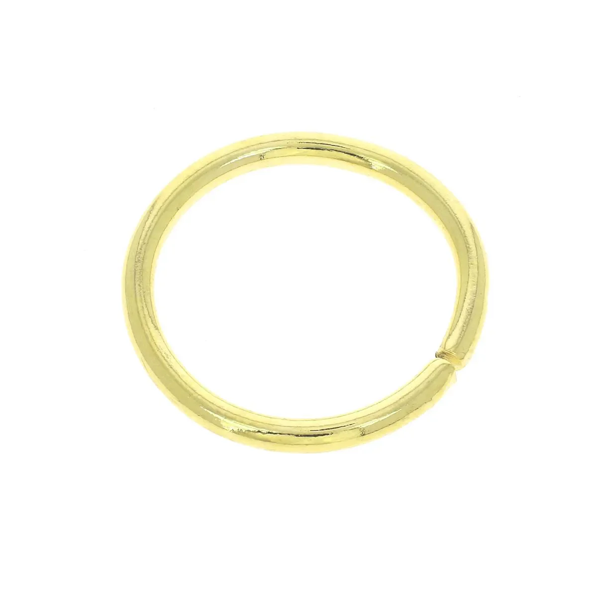 Anneau rond en acier - LAITON - Image 6