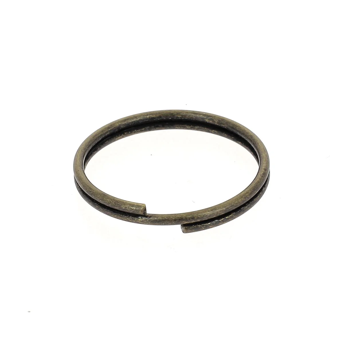 Anneau rond de porte-clés - LAITON VIEILLI - Image 6