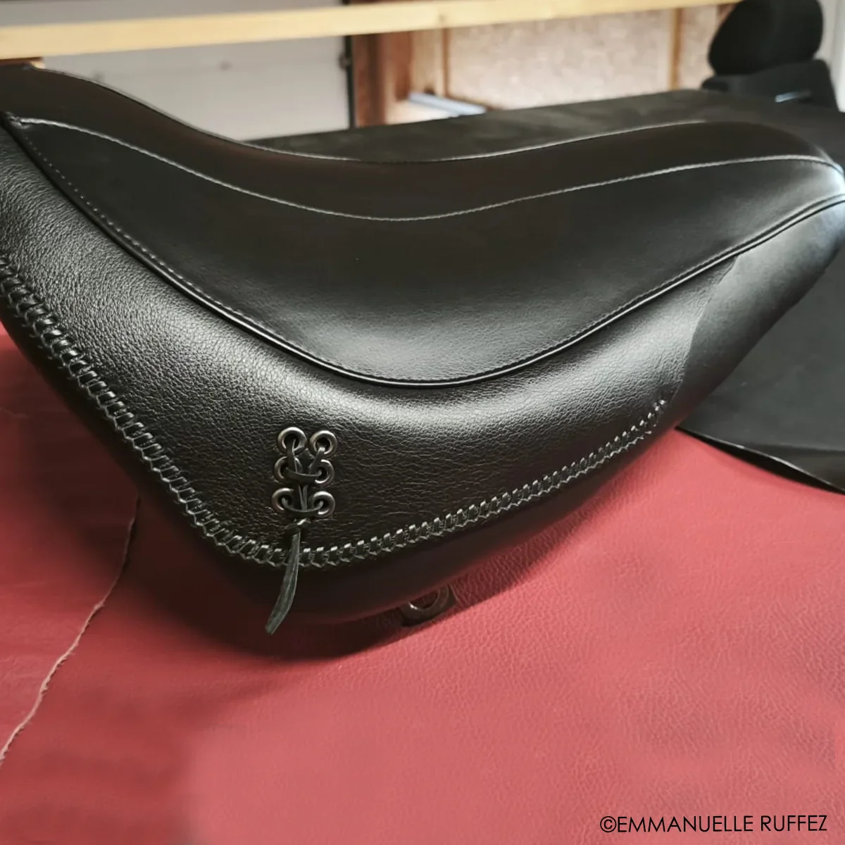 Peau de cuir de vachette SWEET 2 - NOIR - Image 2