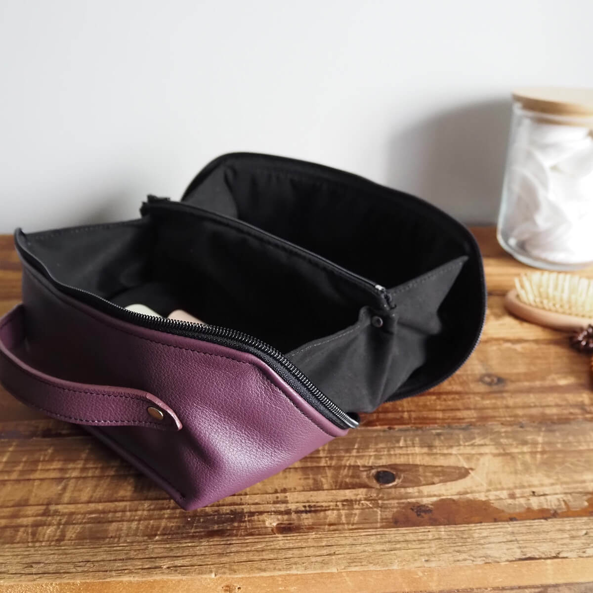 Peau de cuir de vachette SWEET 2 - PRUNE - Image 3