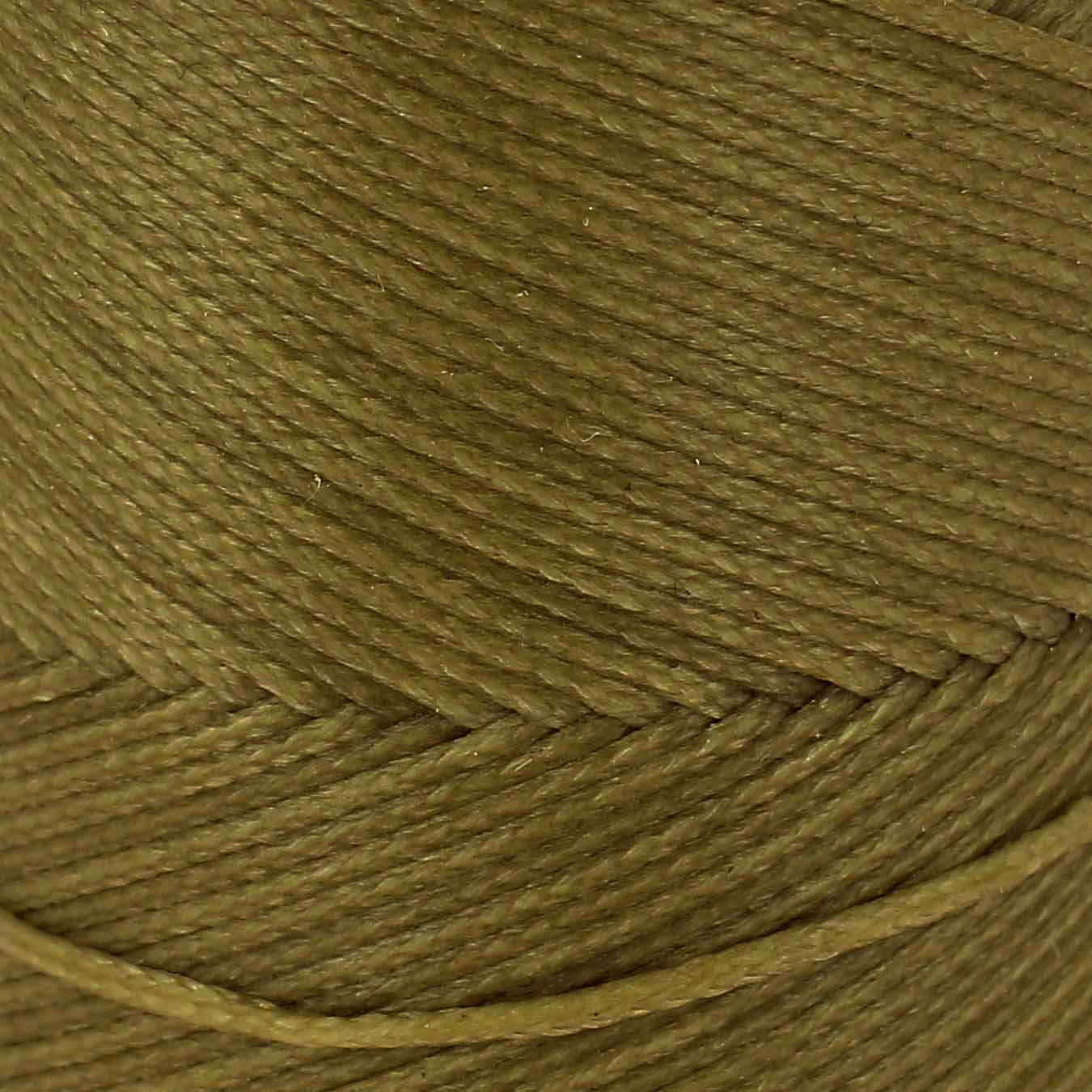 Bobine de 100m de fil polyester tressé et ciré - Diam 0,6mm - SAVANE - Image 2