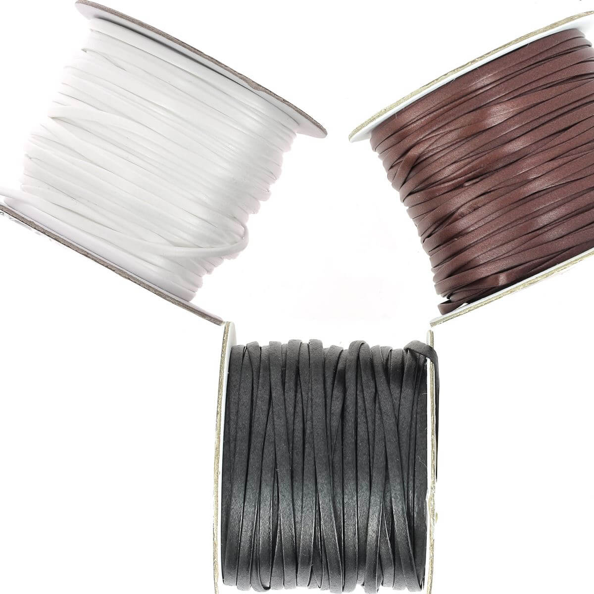 Lacet synthétique IMPÉRIAL Plat - Largeur 3mm - Bobine de 45 mètres - Image 2