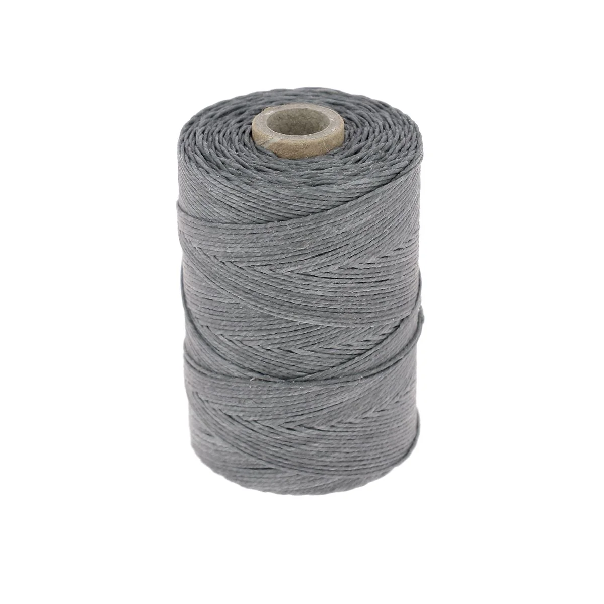Bobine de fil de lin poissé - GRIS CLAIR - Image 4