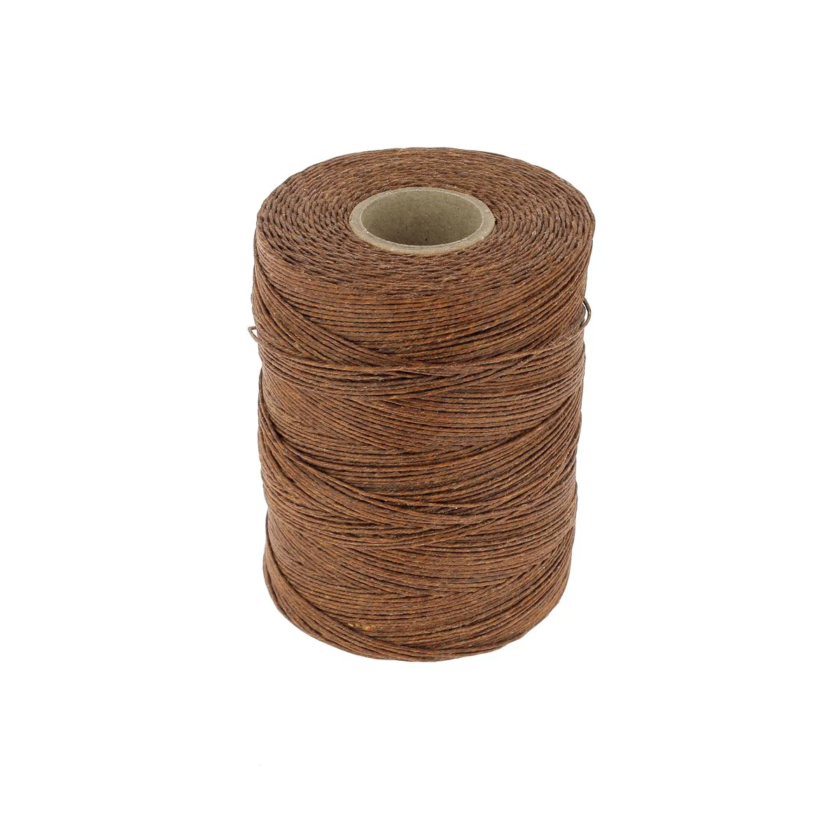 Bobine de fil de lin poissé - MARRON NOIX - Image 6