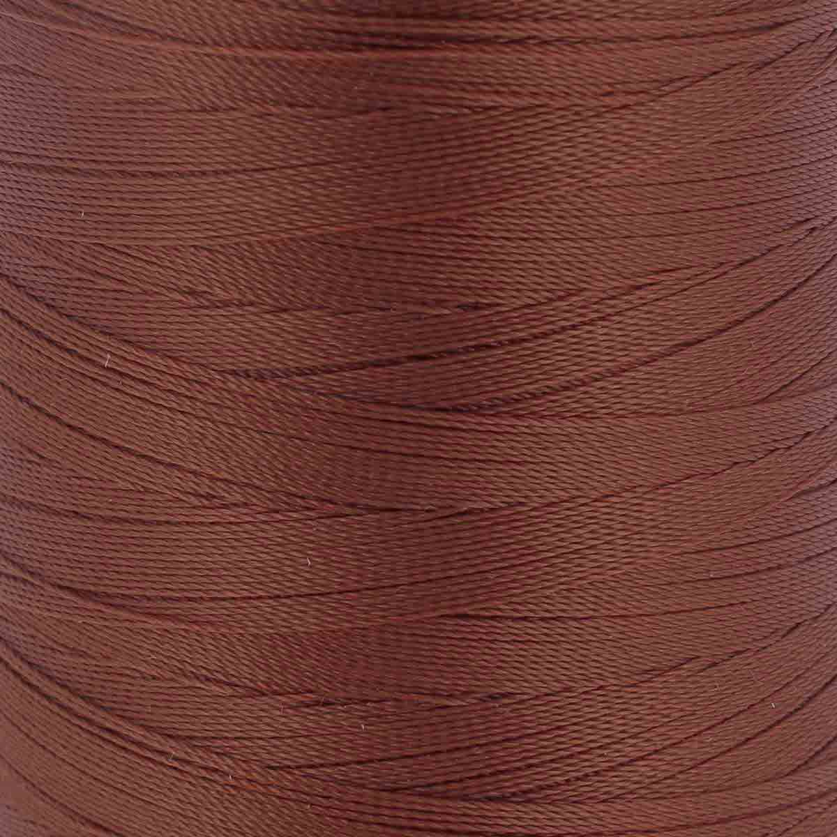 Bobine de fil polyester GRAL N°30 - 1000m Marron Moyen U3842 - Image 3