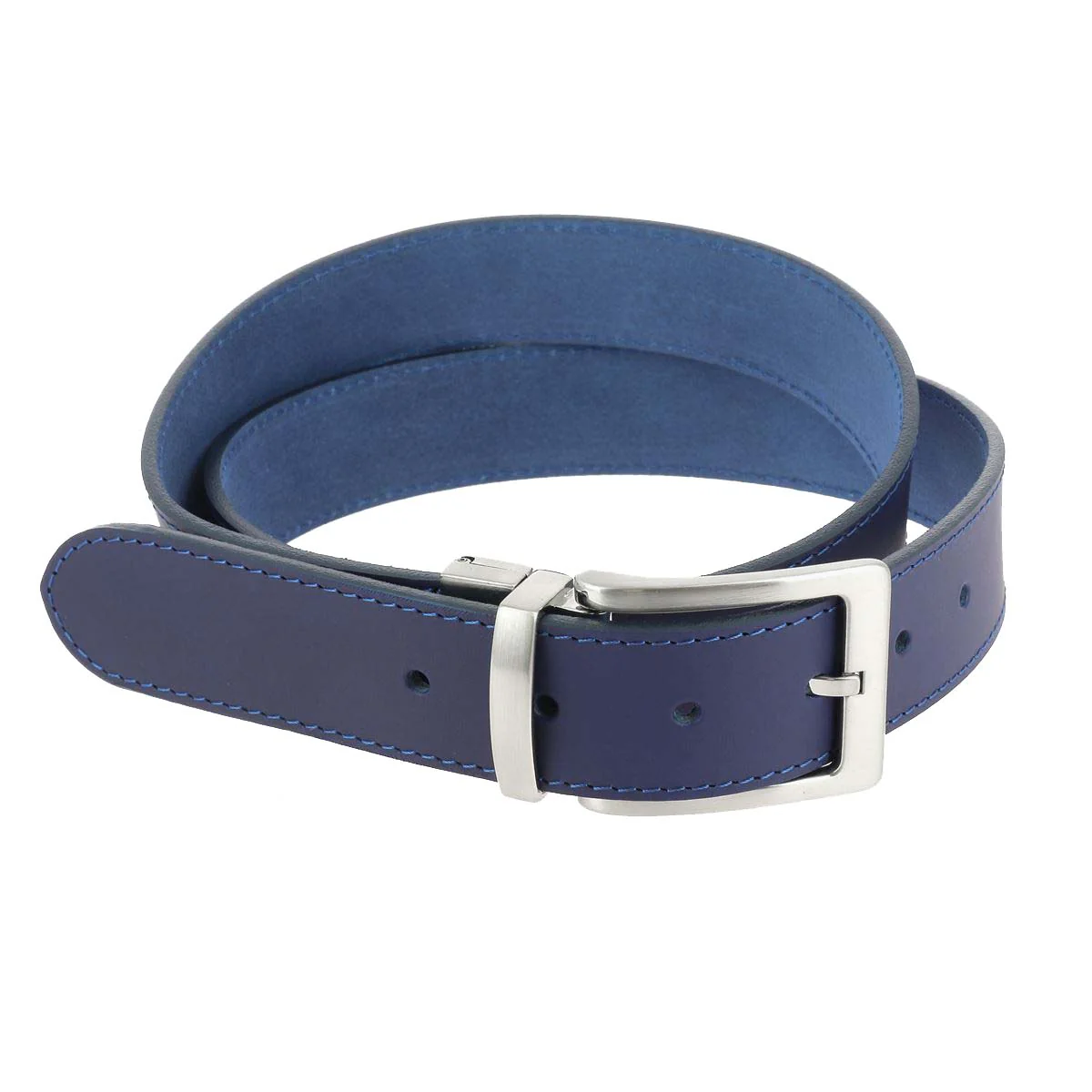 Boucle de ceinture à griffe réversible DON - NICKELÉ SATINÉ - Image 2