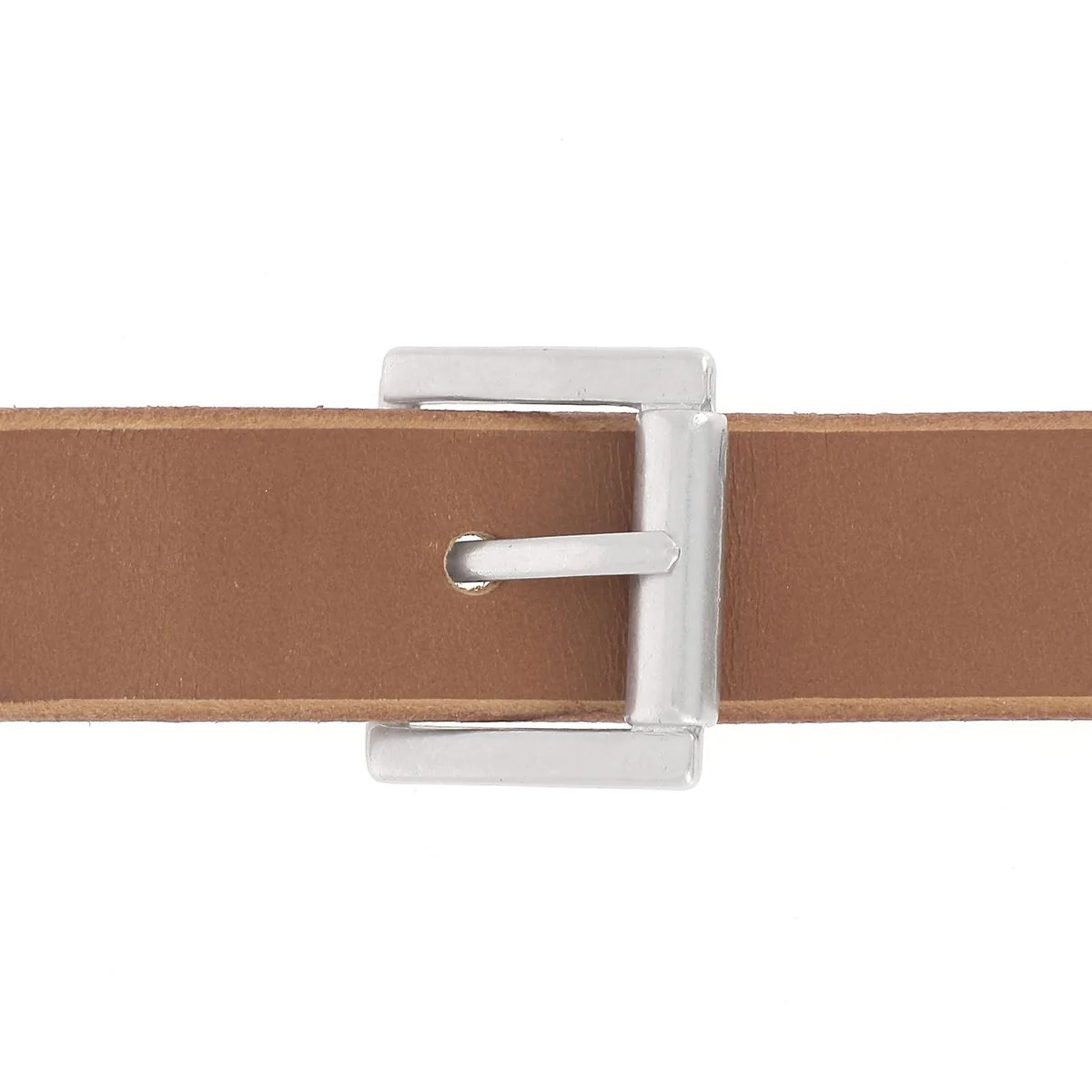 Boucle de ceinture à faux rouleau JEAN - ARGENT VIEILLI - 20mm - Image 2