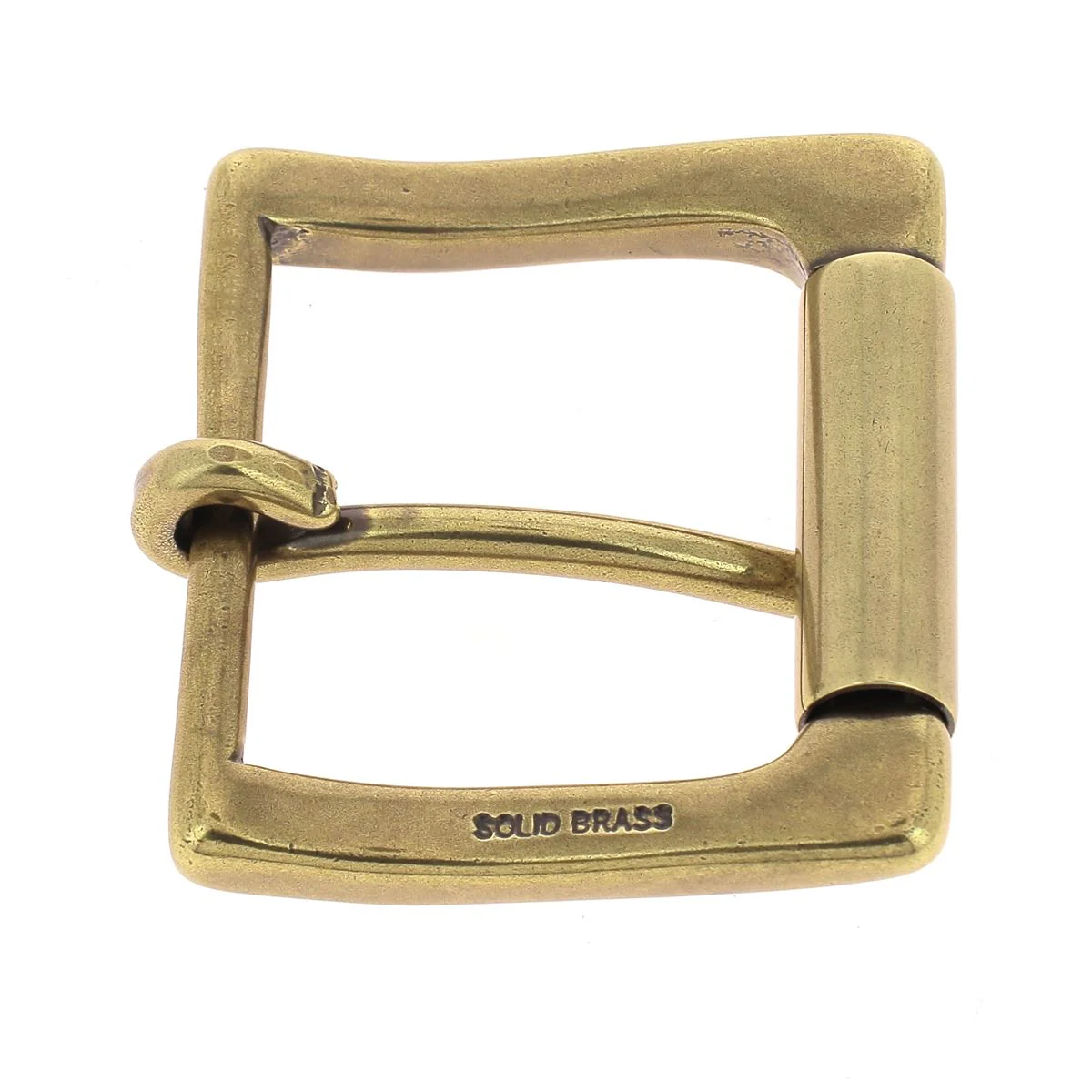 Boucle de ceinture à rouleau en laiton NOO - Image 3