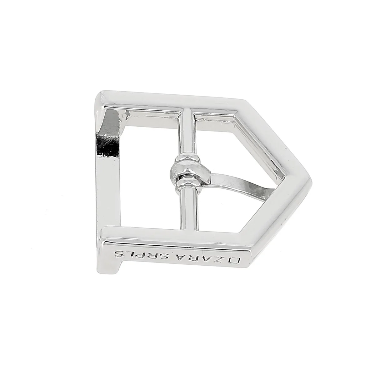 Boucle de ceinture double avec passant MOIA - NICKELÉ - 19mm - Image 3