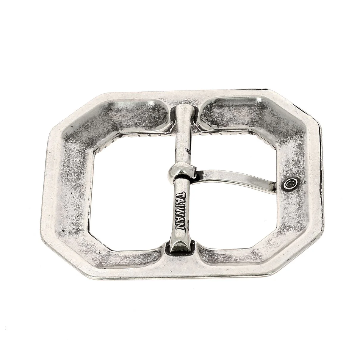 Boucle de ceinture double CODY - ARGENT VIEILLI - 40mm - Tandy Leather - Image 3