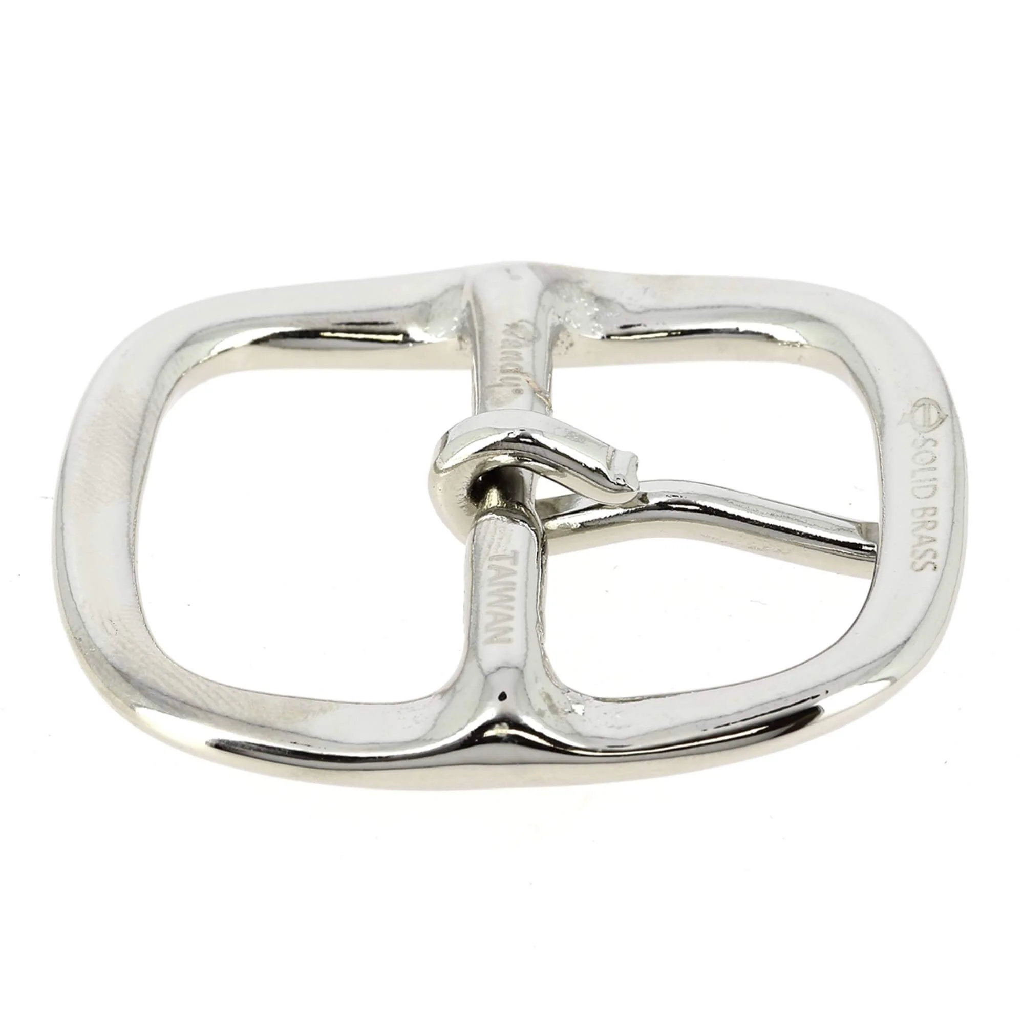 Boucle de ceinture double en laiton massif GYL - Image 10