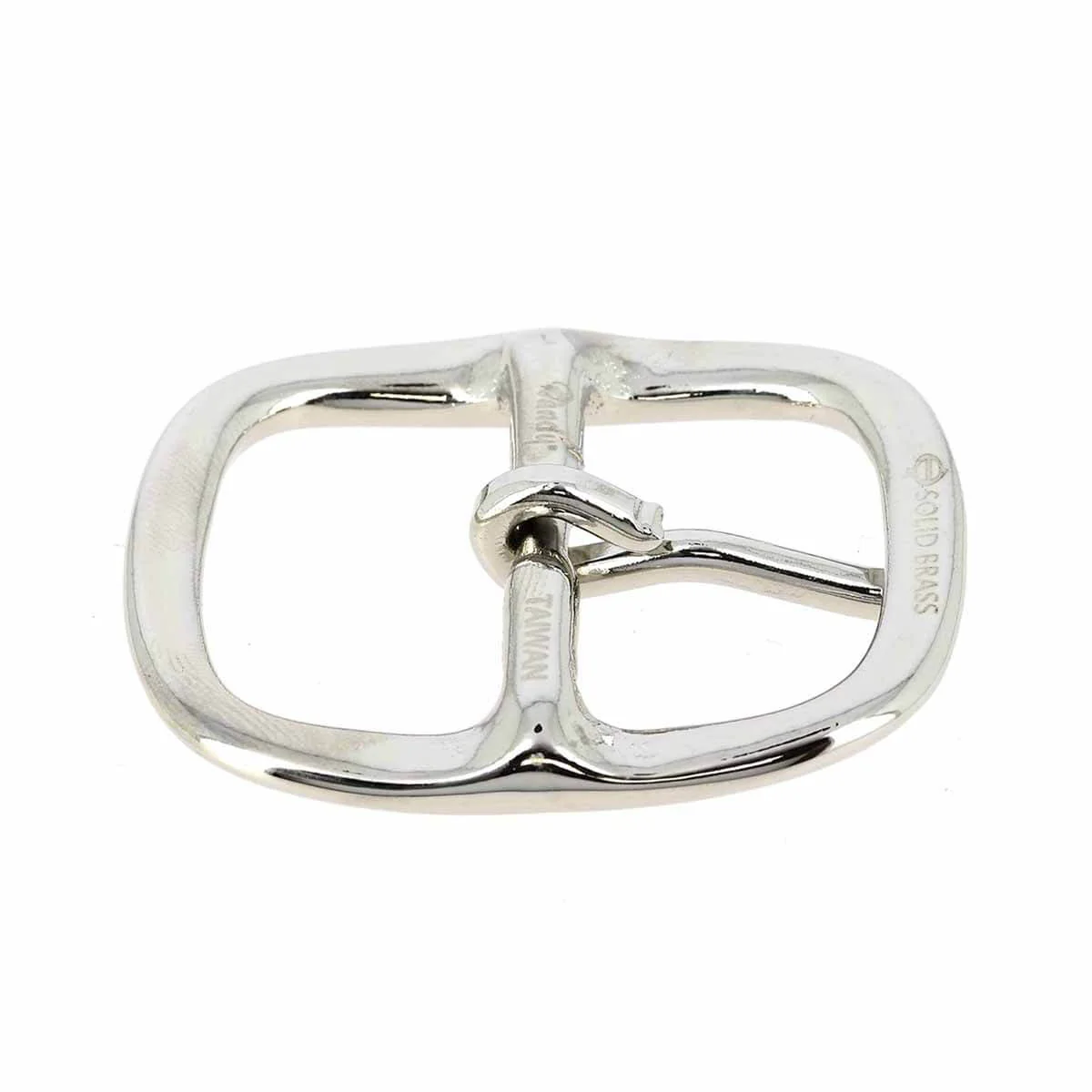 Boucle de ceinture double en laiton massif GYL - Image 8