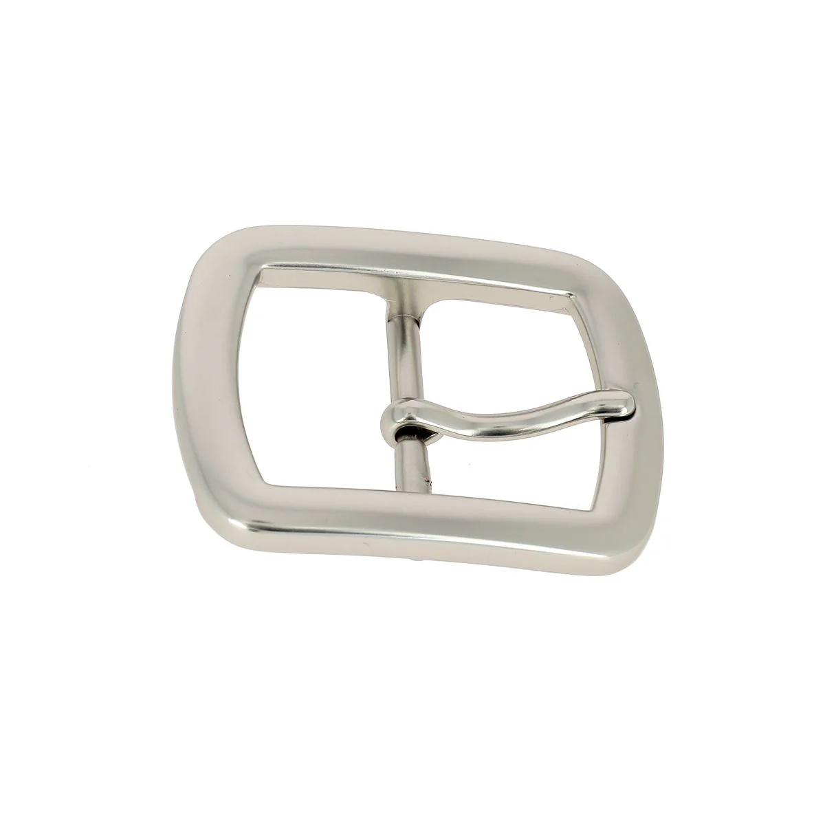 Boucle de ceinture double JOA - NICKELÉ MAT - 30mm