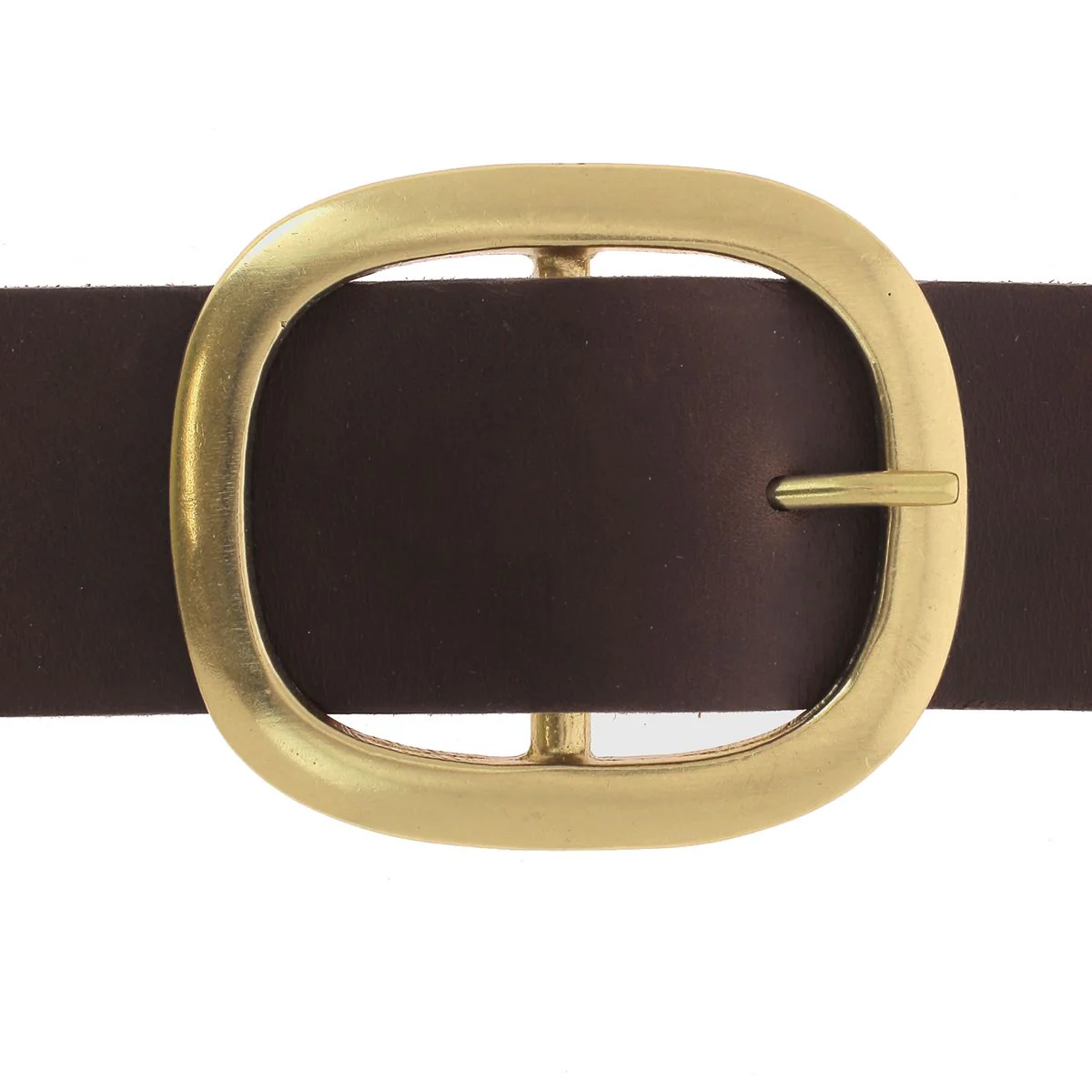 Boucle de ceinture double en laiton massif ADI - 40mm - Image 2