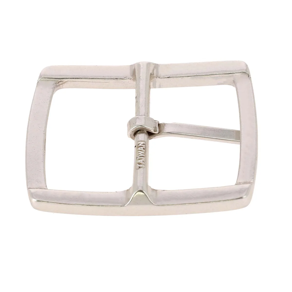 Boucle de ceinture double ZOA - ARGENT VIEILLI - 35mm - Image 3