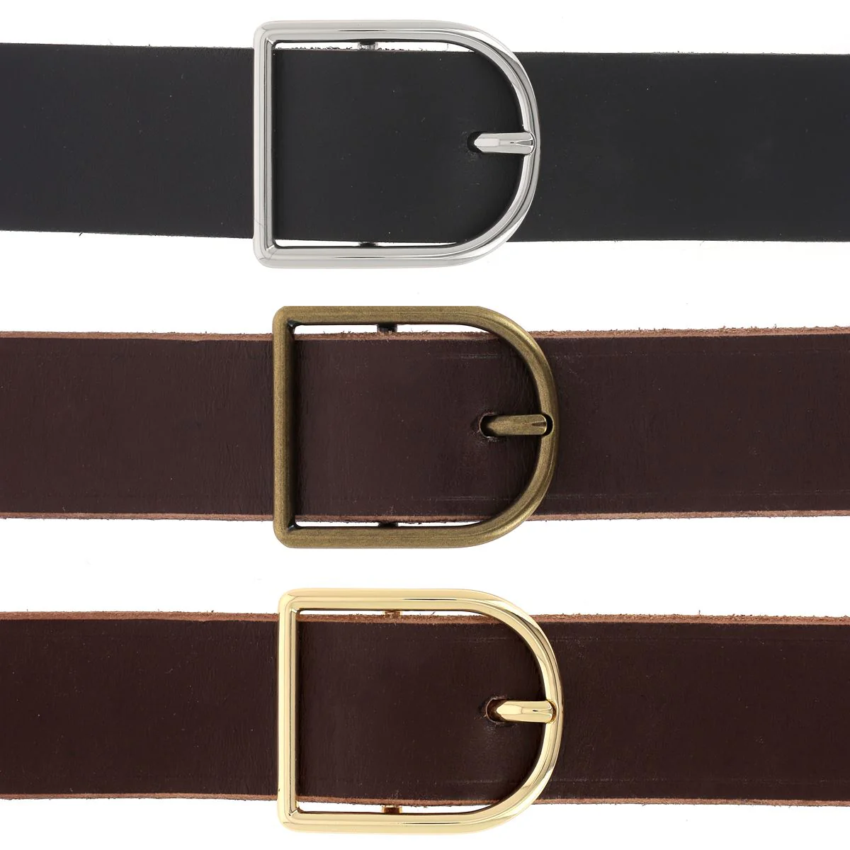 Boucle de ceinture double GEM - 35mm - Image 2