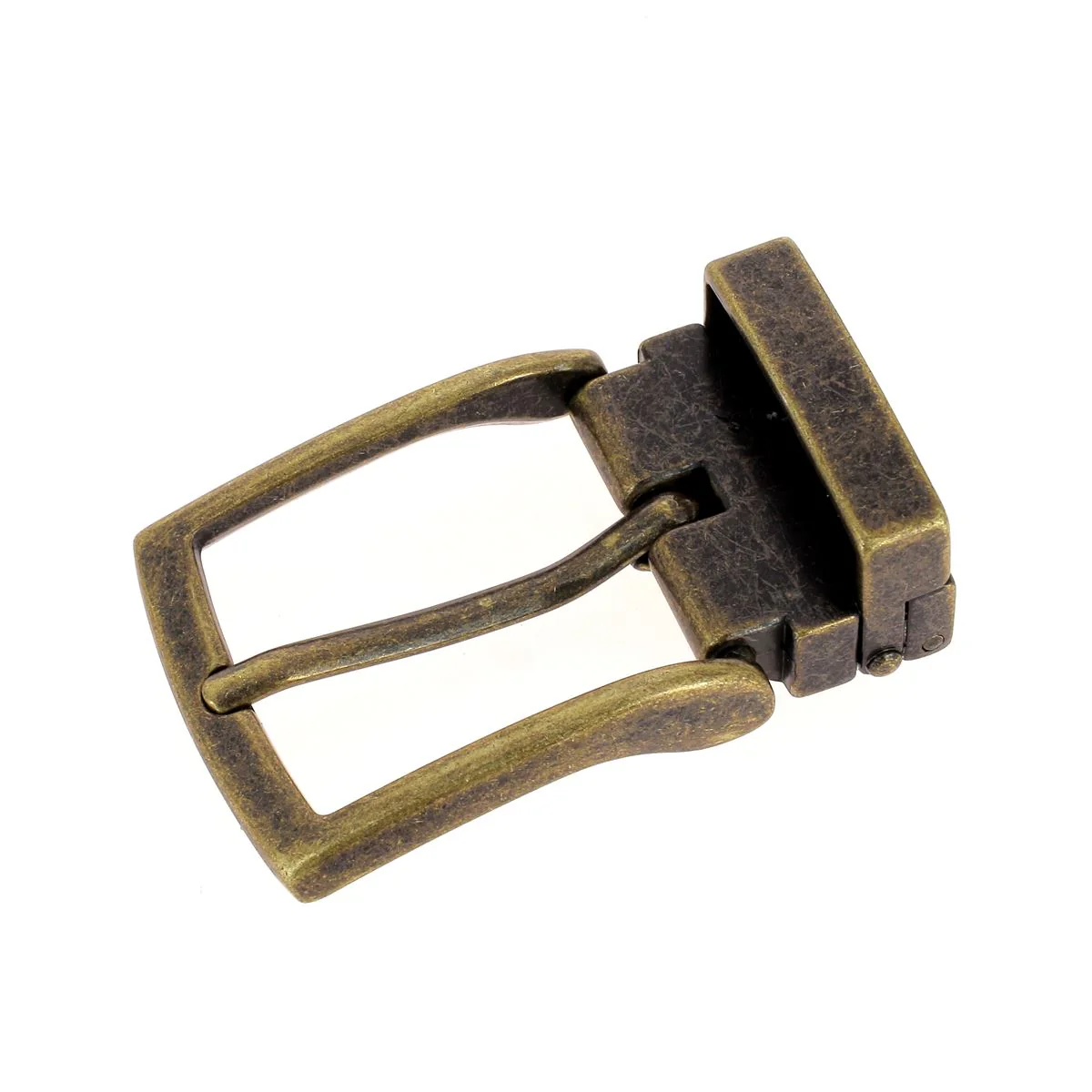 Boucle de ceinture à griffe KAL - LAITON VIEILLI - 30mm