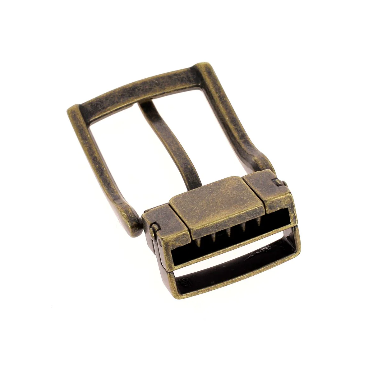 Boucle de ceinture à griffe KAL - LAITON VIEILLI - 30mm - Image 4