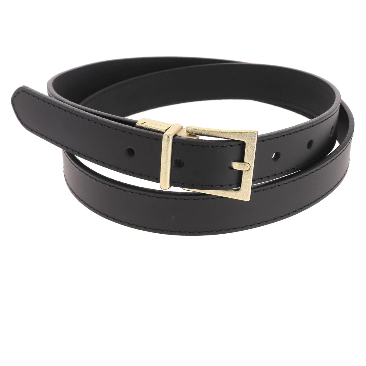 Boucle de ceinture à griffe réversible FYE - DORÉ CLAIR GRAINÉ - 25mm - Image 2