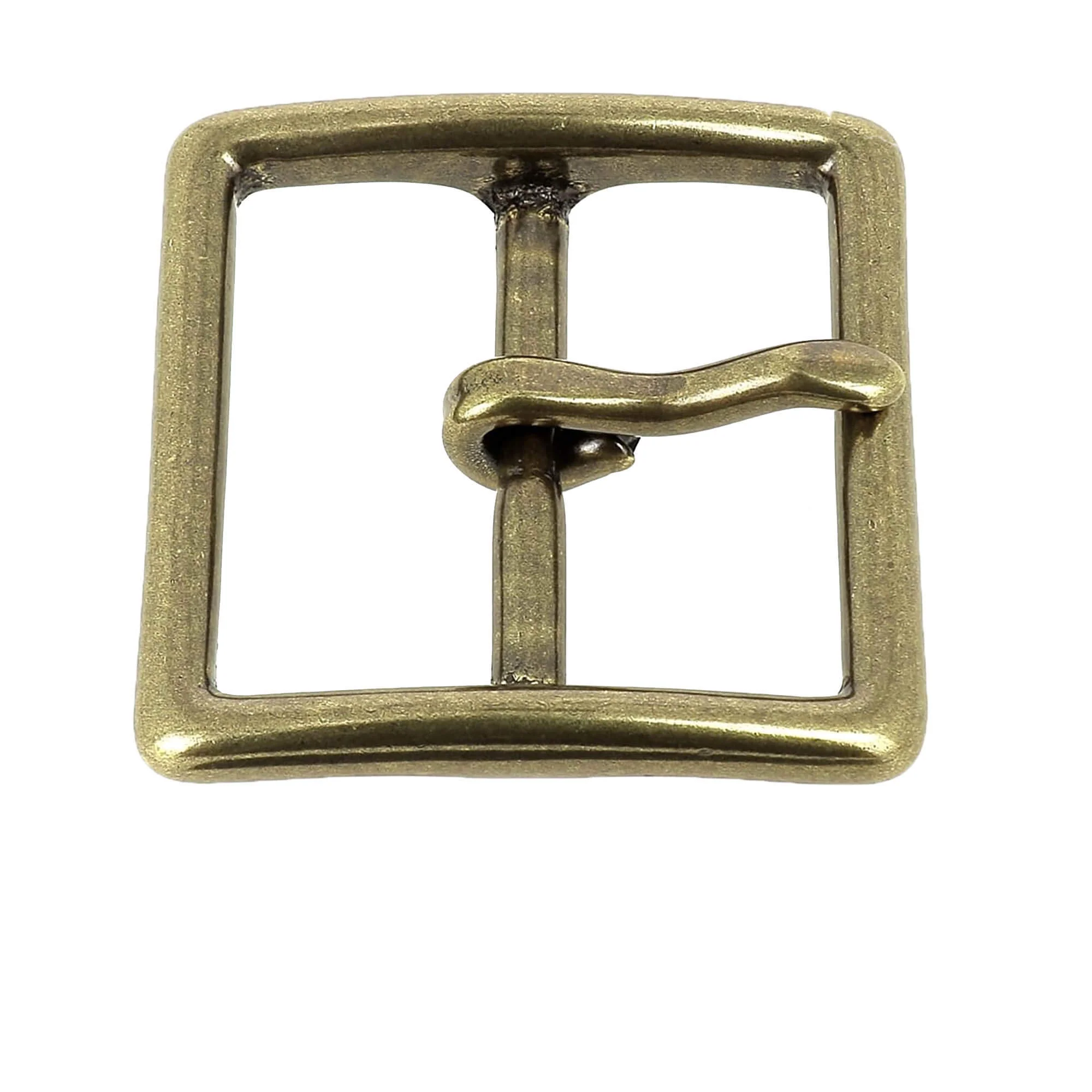 Boucle de ceinture double en laiton massif CAR - Image 5