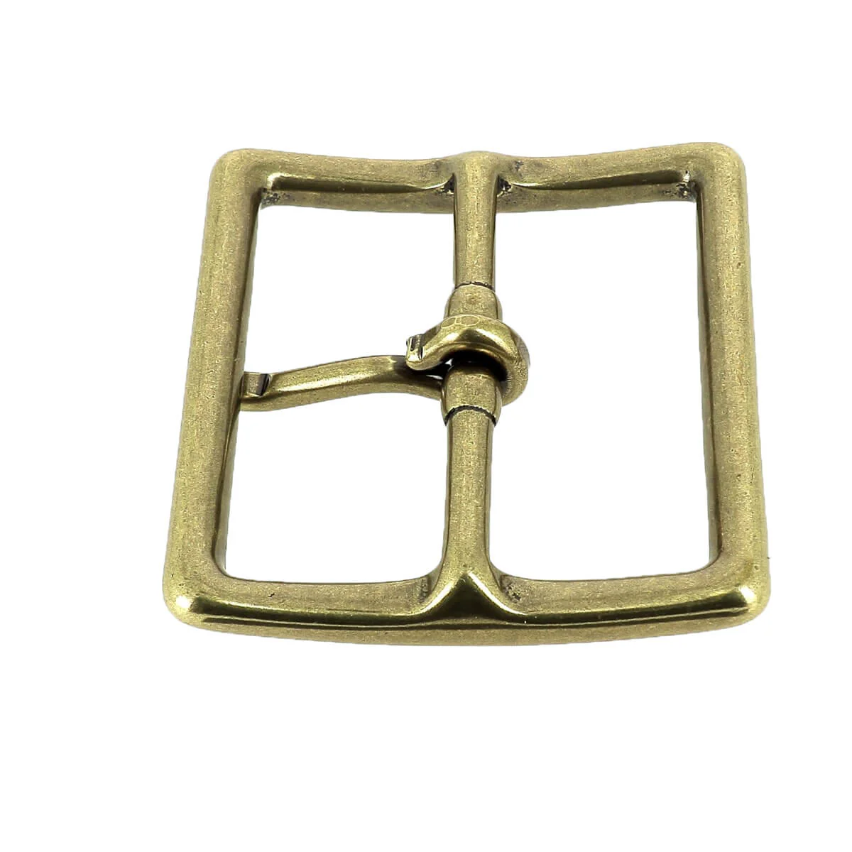 Boucle de ceinture double en laiton massif CAR - Image 6