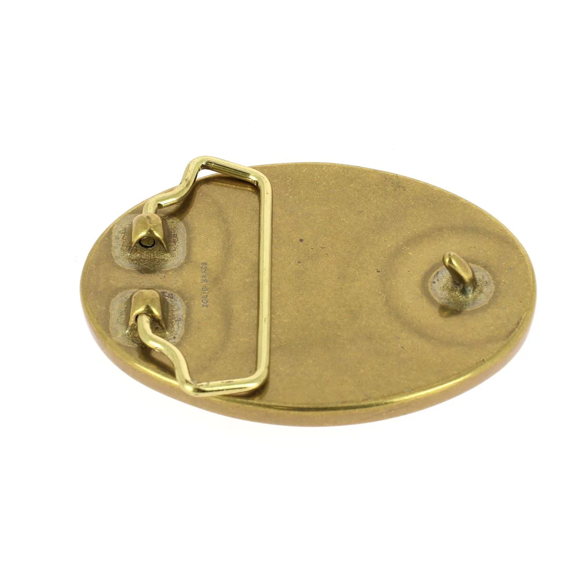 Boucle de ceinturon ovale en laiton à personnaliser - 45mm - Ivan 1814-00 - Image 3