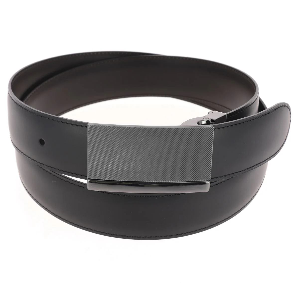 Boucle de ceinture à griffe COS - CANON DE FUSIL et GRIS MAT - 30mm - Image 2