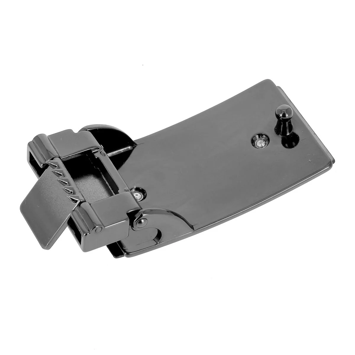Boucle de ceinture à griffe JYL - CANON DE FUSIL et GRIS MAT - Image 3