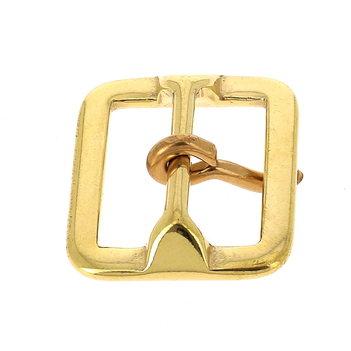 Boucle de ceinture double en laiton - 23mm - S. Poursin - Image 3