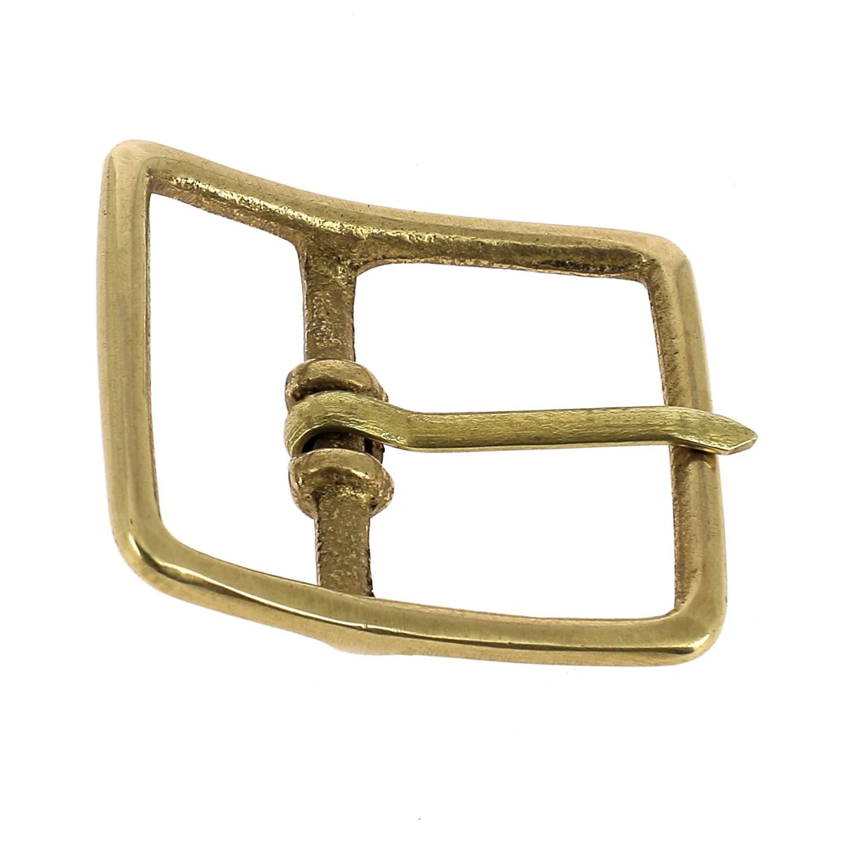 Boucle de ceinture double en laiton massif ONI - 25mm