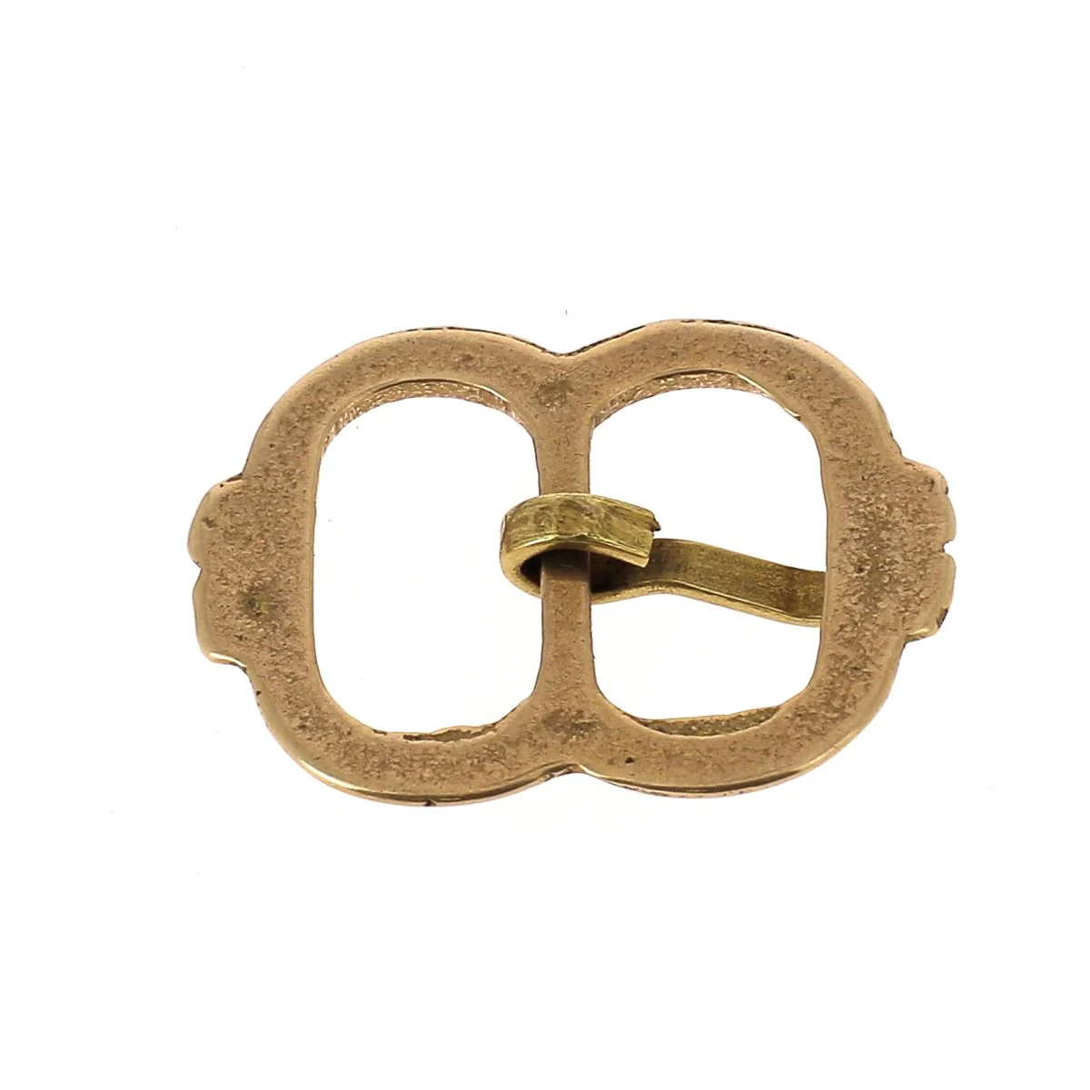 Boucle de ceinture double en laiton massif VEN - 15mm - Image 3