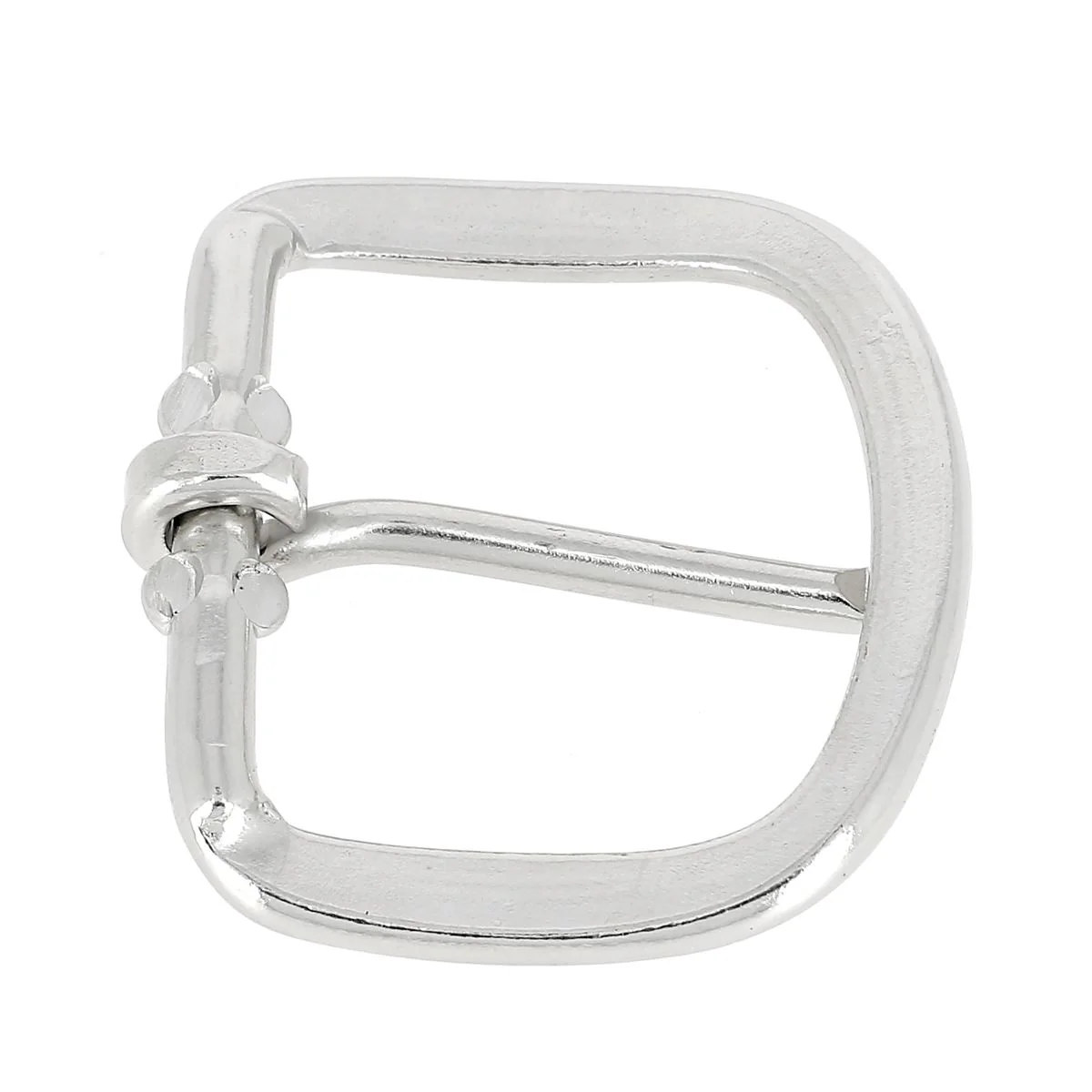 Boucle de ceinture en acier ZAK - NICKELÉ - 35mm - Image 3