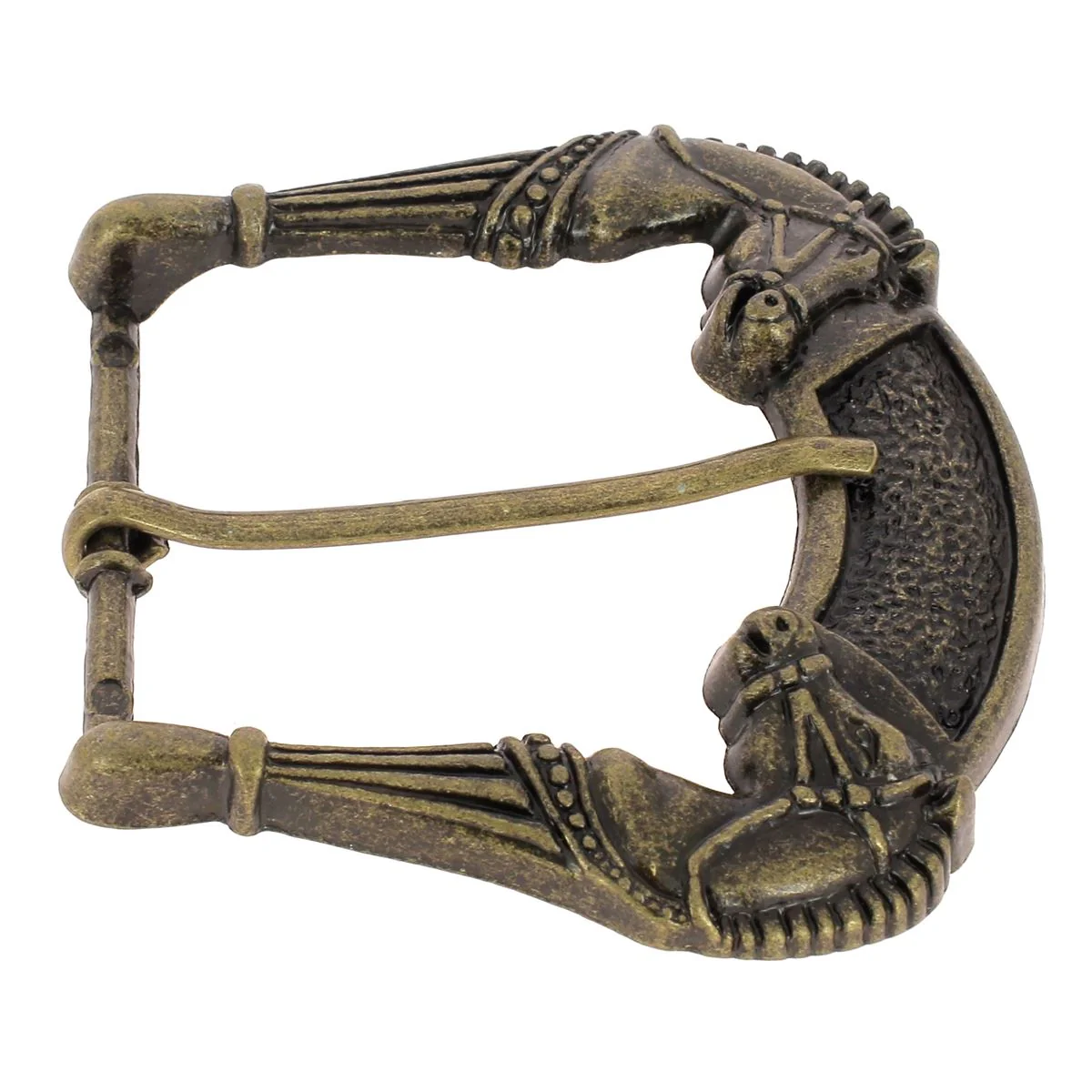 Boucle de ceinture 2 têtes de chevaux ZAB - Image 2