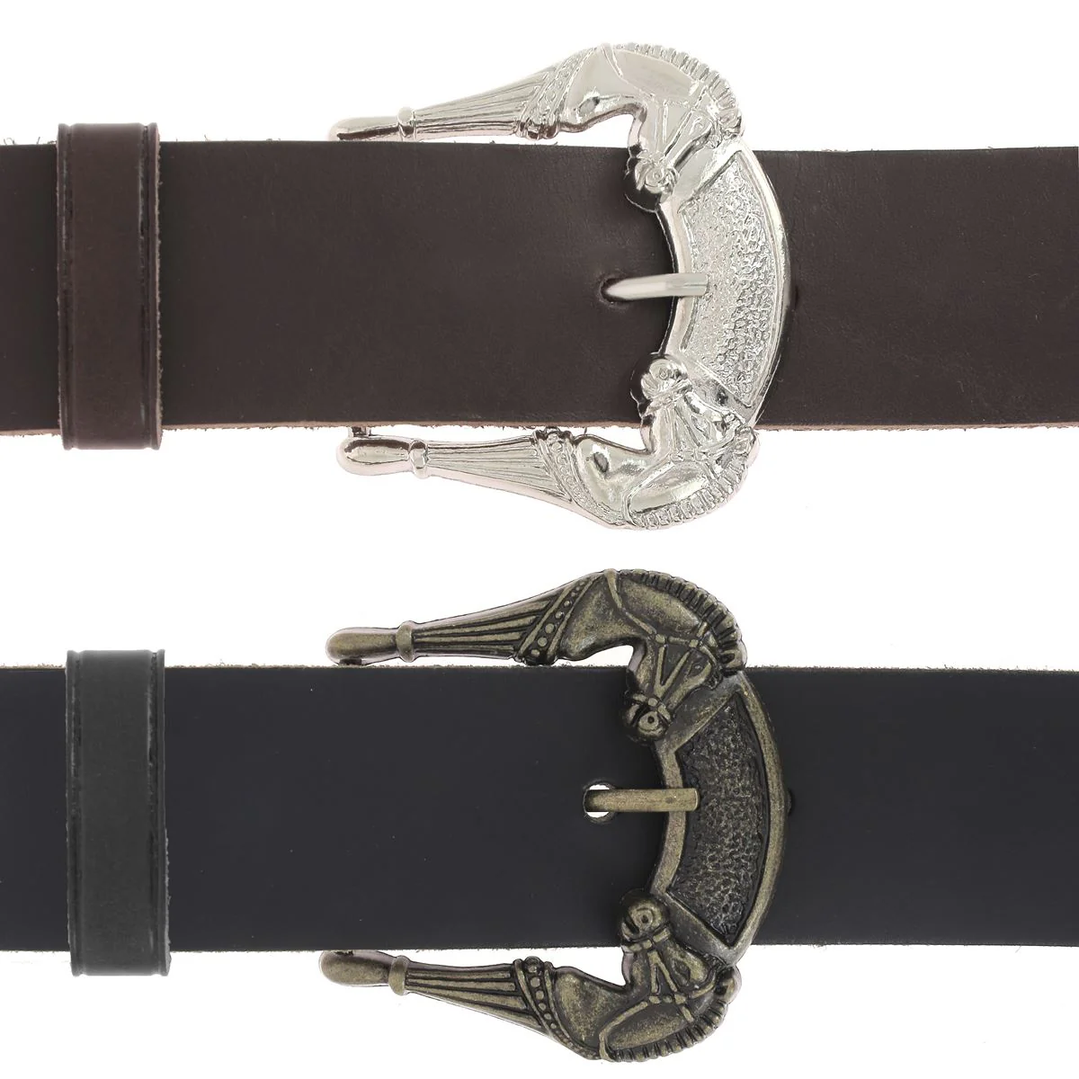 Boucle de ceinture 2 têtes de chevaux ZAB - Image 4