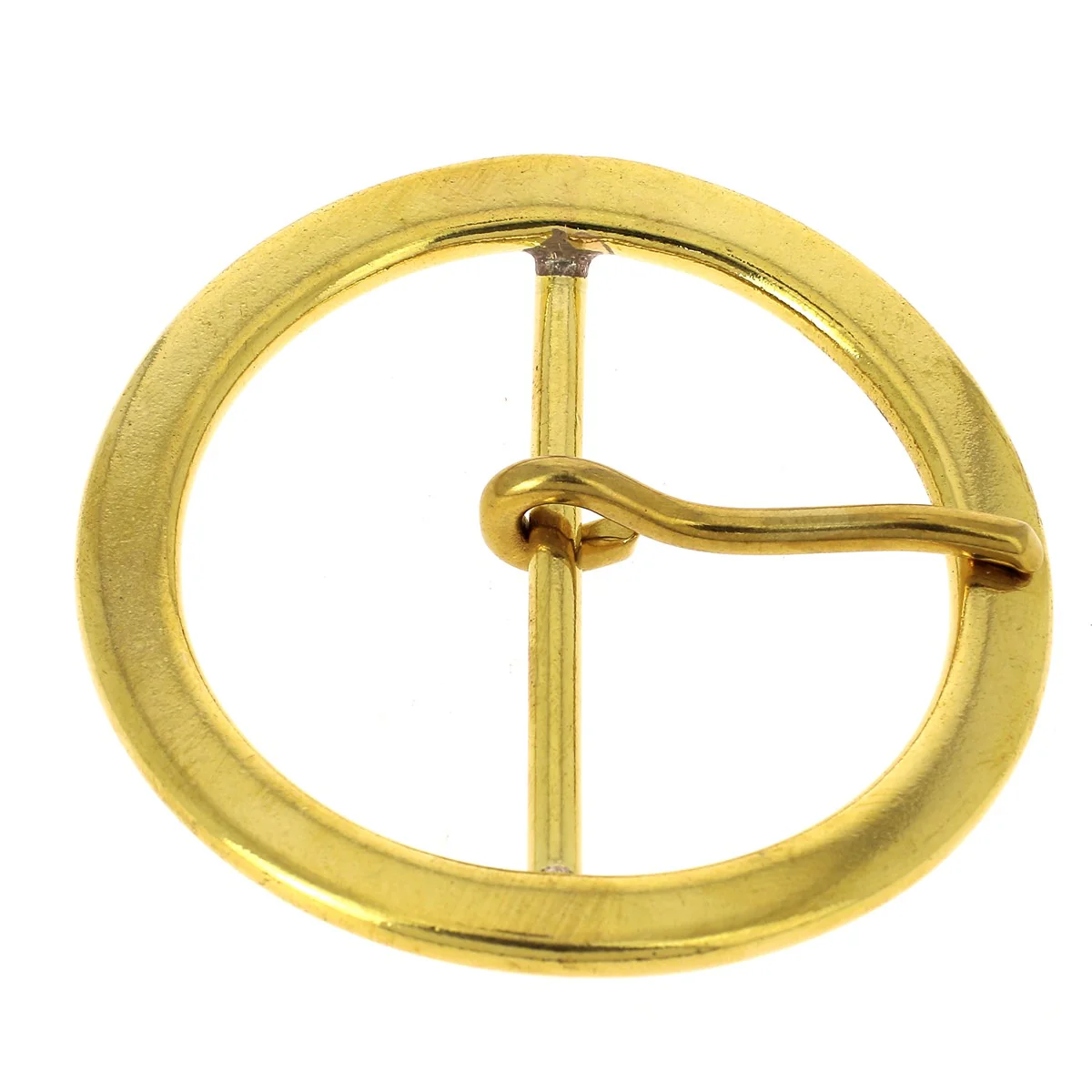 Boucle de ceinture double soudée en laiton CYR - 54mm - S. Poursin