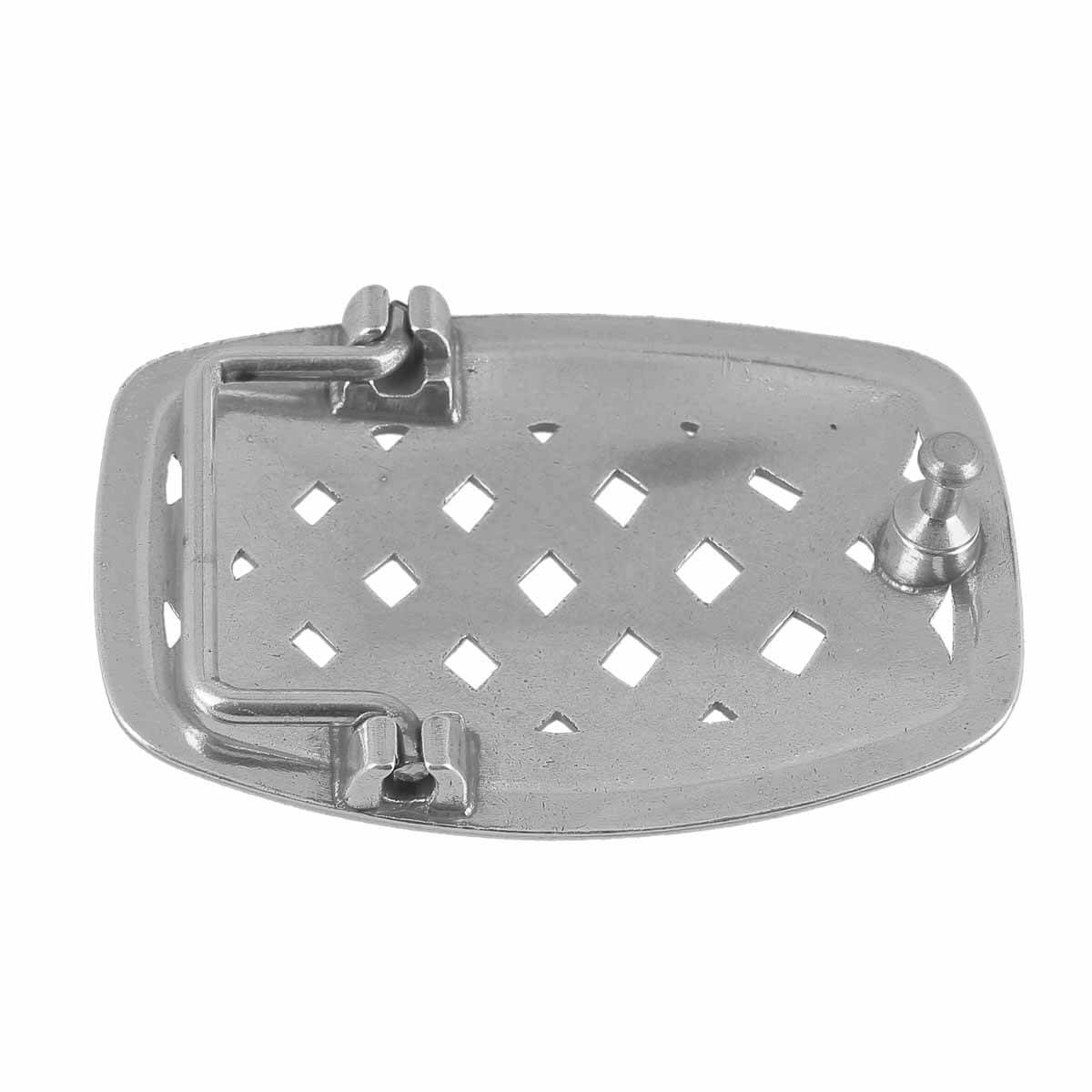 Boucle de ceinturon noeud celtique - EWA - ARGENT VIEILLI - 25 mm - Image 3