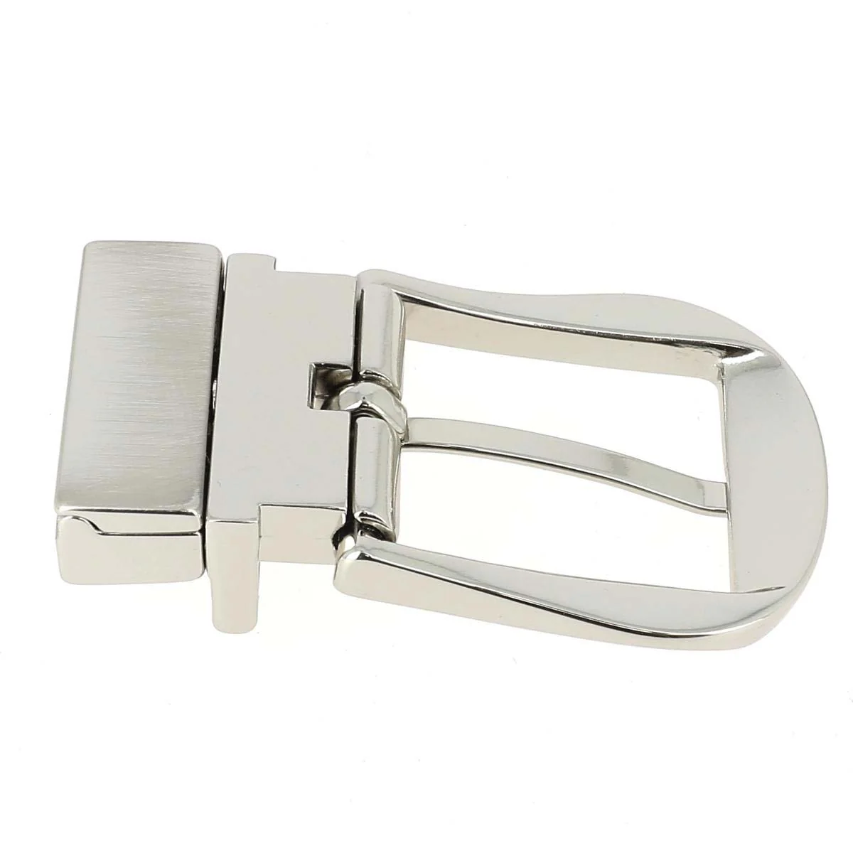 Boucle de ceinture à griffe MAE - NICKELÉ - 30mm - Image 3