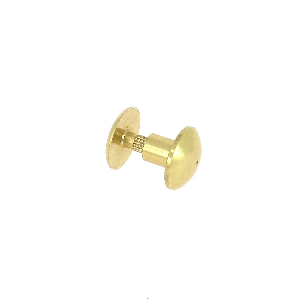 Rivet en laiton massif - Diamètre 10mm - Hauteur 9mm - S. Poursin - Image 2