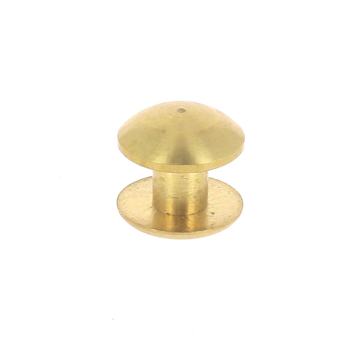 Rivet en laiton massif - Diamètre 10mm - Hauteur 9mm - S. Poursin - Image 3