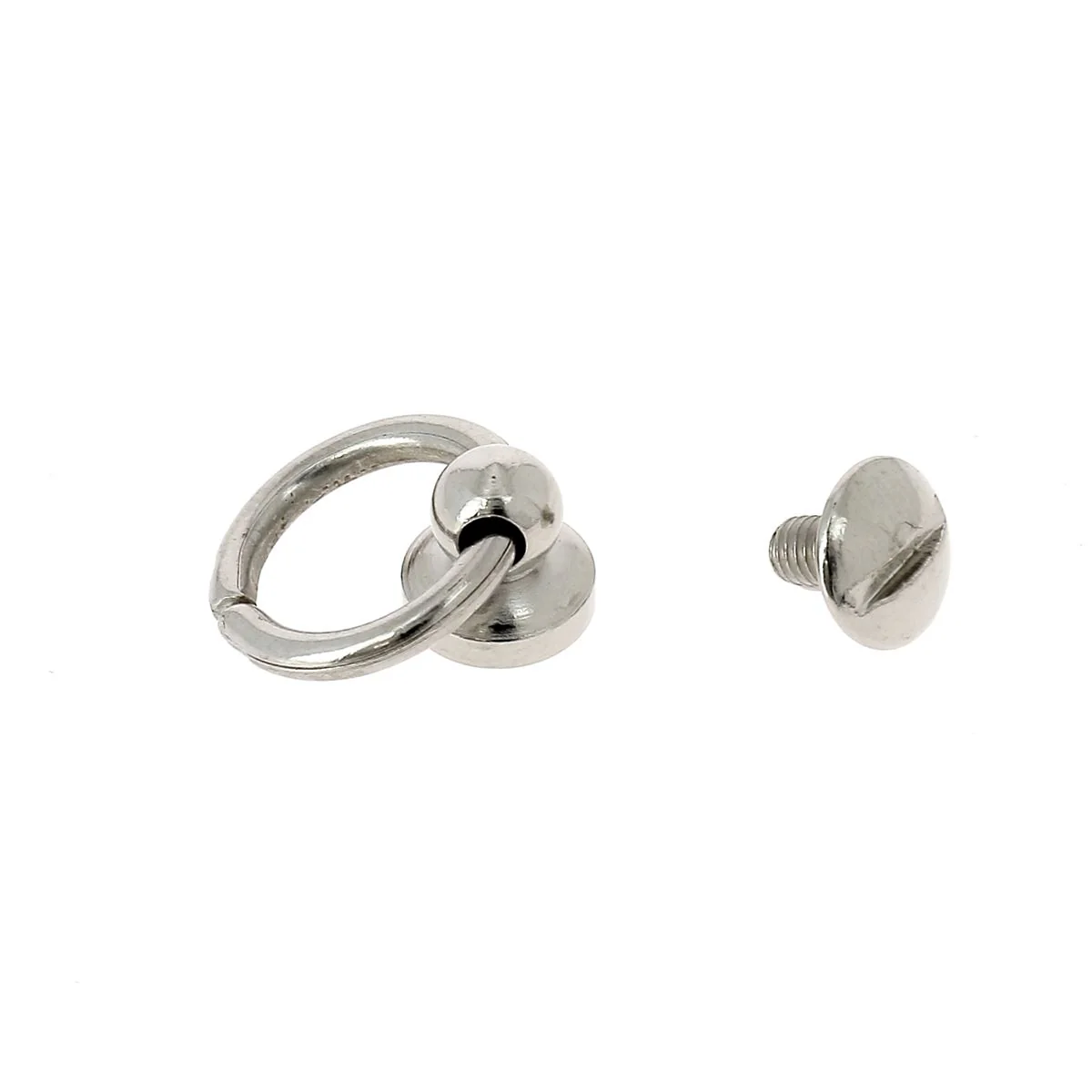 Bouton de col avec anneau - Pour lanière de 10mm - Image 11