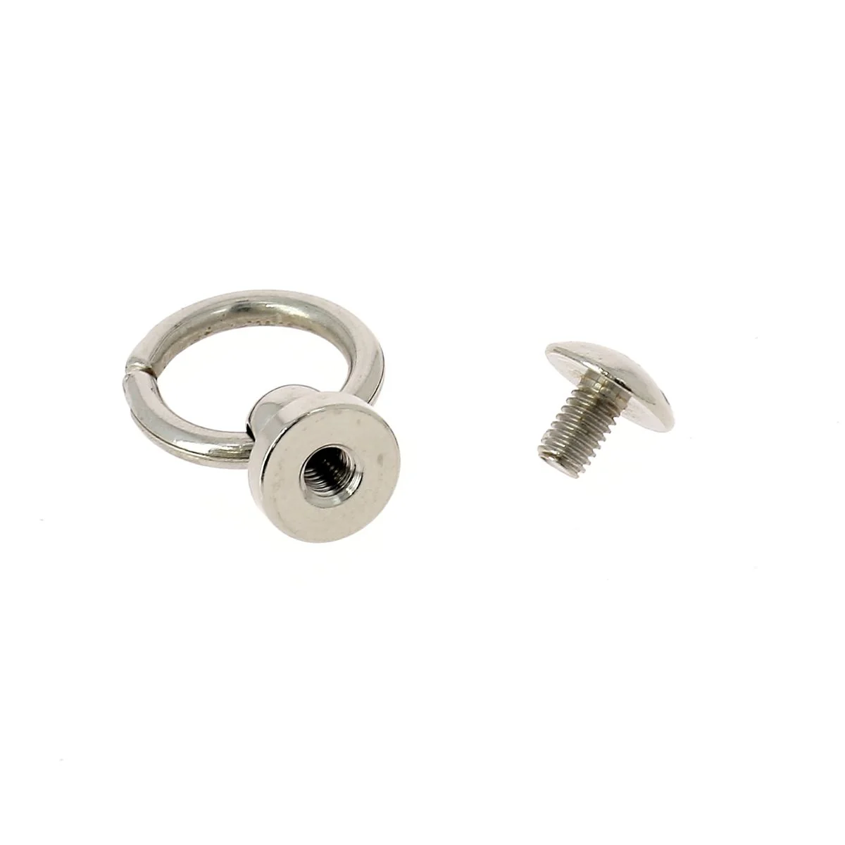 Bouton de col avec anneau - Pour lanière de 10mm - Image 12
