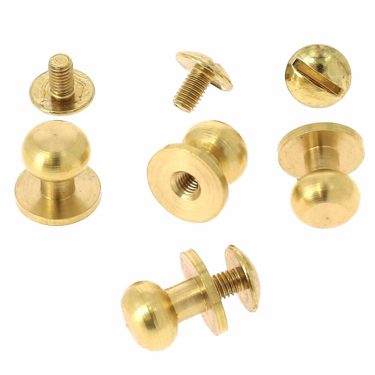 Lot de boutons de col à vis T5 avec vis 3x5mm - Image 4