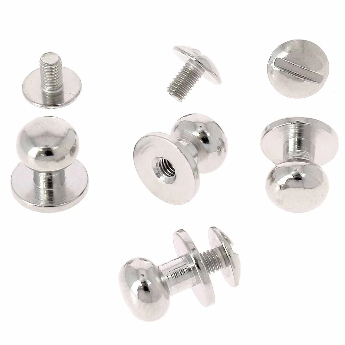 Lot de boutons de col à vis T5 avec vis 3x5mm - Image 8