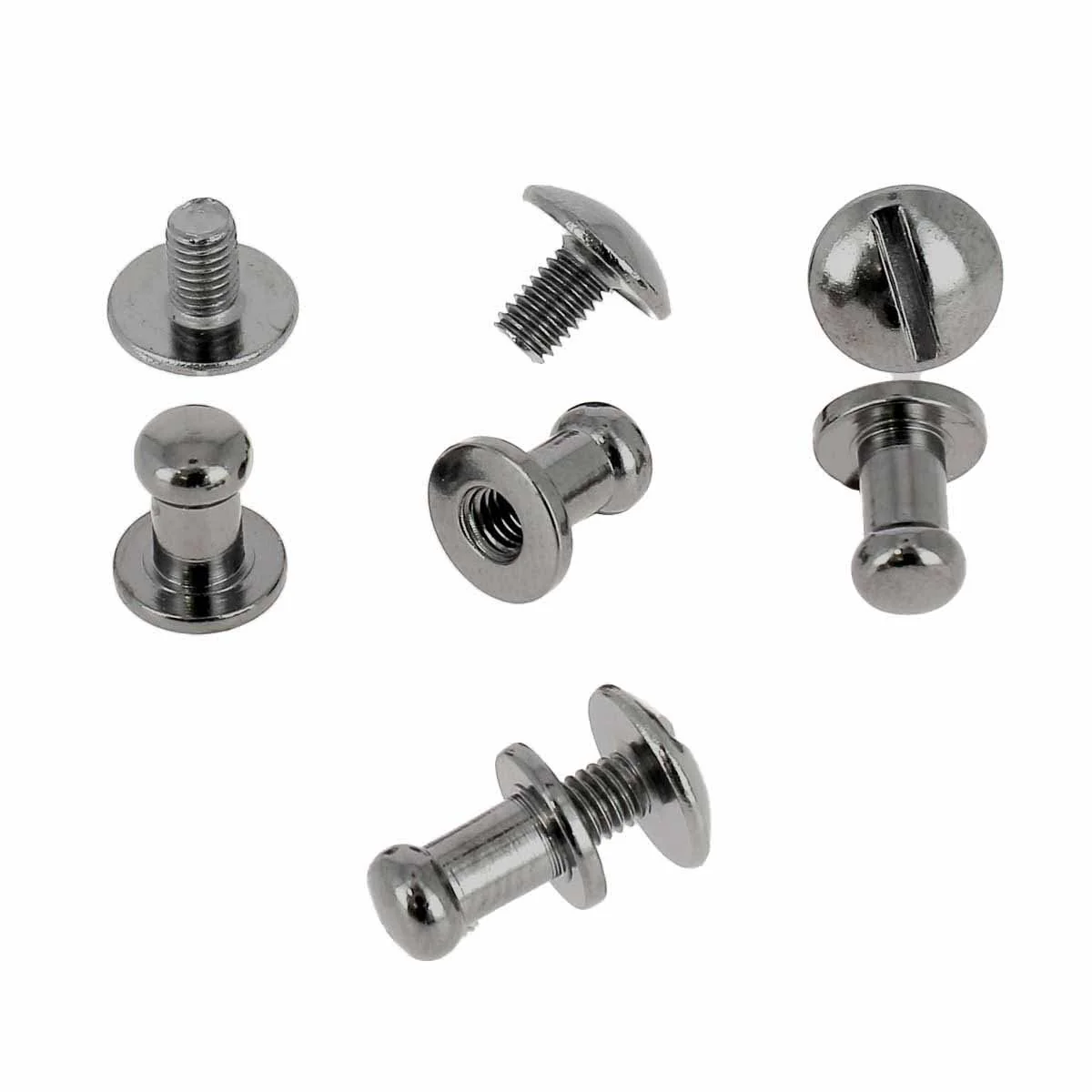 Lot de boutons de col à vis T3 avec vis 3x5mm - Image 11